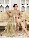 Alizeh Fashion Vol-04 Embroidered Chiffon 3Pc Suit D-08 Aura Blush - FaisalFabrics.pk