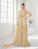 HemStitch Luxury Unstitched Embroidered Net 3Pc Suit HL-07 Amal
