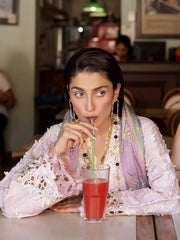 Mushq Lawana Embroidered Luxury Lawn Unstitched 3Pc Suit MSL-23-01 Amara