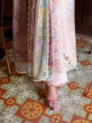 Mushq Lawana Embroidered Luxury Lawn Unstitched 3Pc Suit MSL-23-01 Amara