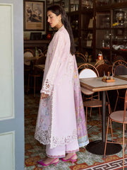 Mushq Lawana Embroidered Luxury Lawn Unstitched 3Pc Suit MSL-23-01 Amara