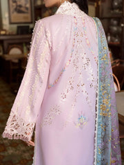 Mushq Lawana Embroidered Luxury Lawn Unstitched 3Pc Suit MSL-23-01 Amara
