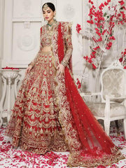 Anaya by Kiran Chaudhry Joie de Vivre Bridal 3PC Suit AMB-02 Victoria - FaisalFabrics.pk