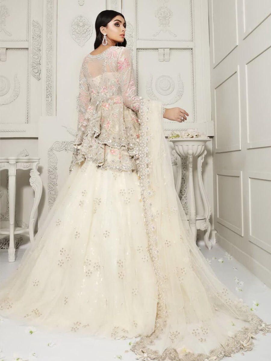 Anaya by Kiran Chaudhry Joie de Vivre Bridal 3PC Suit AMB-05 Pricilla - FaisalFabrics.pk
