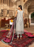 Andaaz by Zarif Embroidered Lawn Unstitched 3 Piece Suit ZL-03 Mahruh - FaisalFabrics.pk