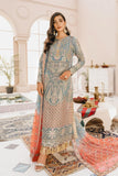 MASHQ Premium Embroidery Wedding Collection 3pc Suit Angel Hour MX-04 - FaisalFabrics.pk