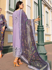 Mushq Lawana Embroidered Luxury Lawn Unstitched 3Pc Suit MSL-23-09 Ariya