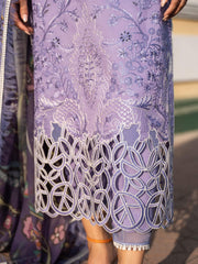 Mushq Lawana Embroidered Luxury Lawn Unstitched 3Pc Suit MSL-23-09 Ariya