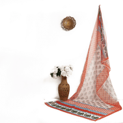 Tasneem Fabrics Women's Printed Organza Dupatta - MDPR0001525
