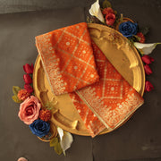 Pure Organza Jacquard-FBDY0002859 - Tasneem Fabrics