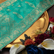 Tasneem Fabrics Women's Pure Gaji Silk Jacquard Dupatta - FBDY0002591