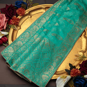 Tasneem Fabrics Women's Pure Gaji Silk Jacquard Dupatta - FBDY0002591