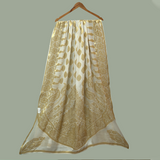 Tasneem Fabrics Women's Pure Bemberg Crinkle Dupatta - MDWH0002043