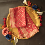 Pure Organza Jacquard-FBDY0002860 - Tasneem Fabrics