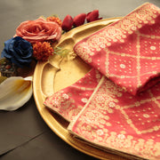 Pure Organza Jacquard-FBDY0002860 - Tasneem Fabrics