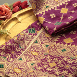 Pure Matka Silk Jacquard-FBDY0002555 - Tasneem Fabrics
