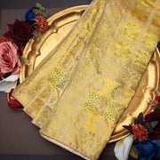 Tasneem Fabrics Women's Pure Gaji Silk Jacquard Dupatta - FBDY0002377