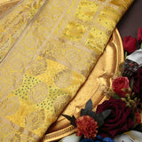 Tasneem Fabrics Women's Pure Gaji Silk Jacquard Dupatta - FBDY0002377