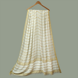 Tasneem Fabrics Women's Pure Bemberg Crinkle Dupatta - MDWH0001195