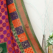 Tasneem Fabrics Women's Printed Pure Grip Jacquard - FBPR0002587