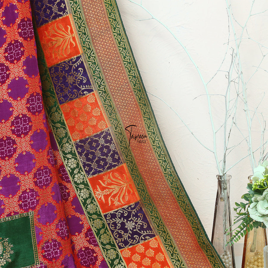 Tasneem Fabrics Women's Printed Pure Grip Jacquard - FBPR0002587