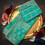 Tasneem Fabrics Women's Pure Gaji Silk Jacquard Dupatta - FBDY0002538