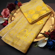 Tasneem Fabrics Women's Pure Gaji Silk Jacquard Dupatta - FBDY0002683
