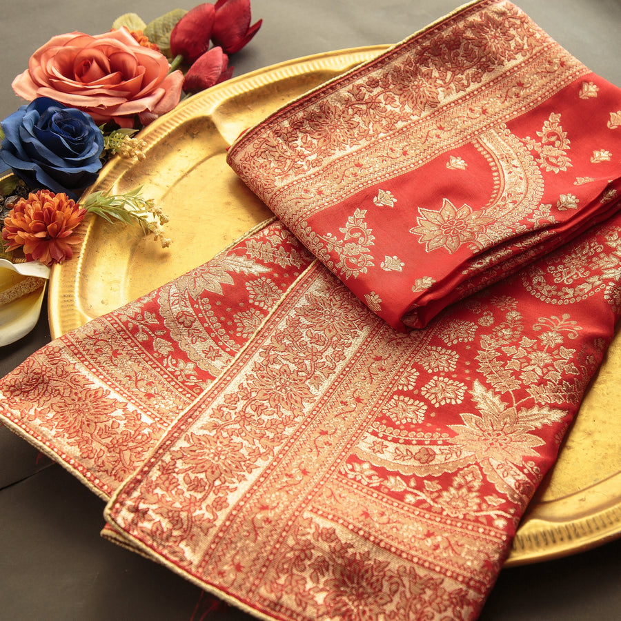 Pure Matka Silk Jacquard-FBDY0002758 - Tasneem Fabrics