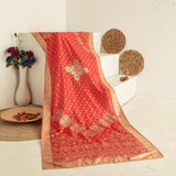 Tasneem Fabrics Women's Pure Matka Silk Jacquard Dupatta - FBDY0002929
