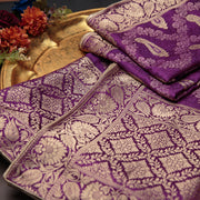 Tasneem Fabrics Women's Pure Gaji Silk Jacquard Dupatta - FBDY0002588