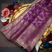 Tasneem Fabrics Women's Pure Gaji Silk Jacquard Dupatta - FBDY0002588