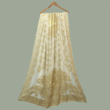 Tasneem Fabrics Women's Pure Bemberg Crinkle Dupatta - MDWH0001199
