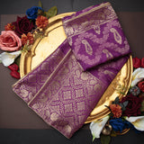 Tasneem Fabrics Women's Pure Gaji Silk Jacquard Dupatta - FBDY0002588