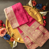 Crepe Silk Jacquard-FBDY0002675 - Tasneem Fabrics