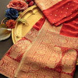 Crepe Silk Jacquard-FBDY0002678 - Tasneem Fabrics