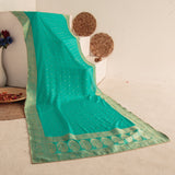 Tasneem Fabrics Women's Crepe Silk Jacquard Dupatta - FBDY0002676