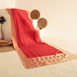 Tasneem Fabrics Women's Crepe Silk Jacquard Dupatta - FBDY0002674