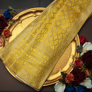 Tasneem Fabrics Women's Pure Gaji Silk Jacquard Dupatta - FBDY0002626