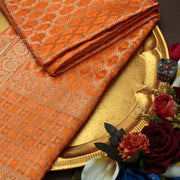 Tasneem Fabrics Women's Pure Gaji Silk Jacquard Dupatta - FBDY0002622