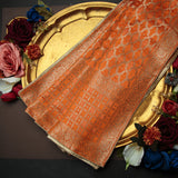 Tasneem Fabrics Women's Pure Gaji Silk Jacquard Dupatta - FBDY0002622