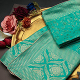 Pure Matka Silk Jacquard-FBDY0002565 - Tasneem Fabrics