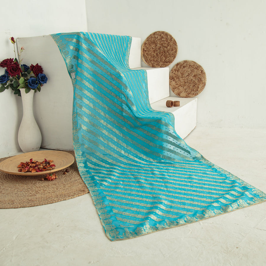 Pure Organza Jacquard-FBDY0002822 - Tasneem Fabrics
