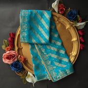 Pure Organza Jacquard-FBDY0002822 - Tasneem Fabrics