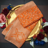 Tasneem Fabrics Women's Pure Matka Silk Jacquard Dupatta - FBDY0002563