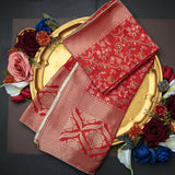 Tasneem Fabrics Women's Pure Matka Silk Jacquard Dupatta - FBDY0002559