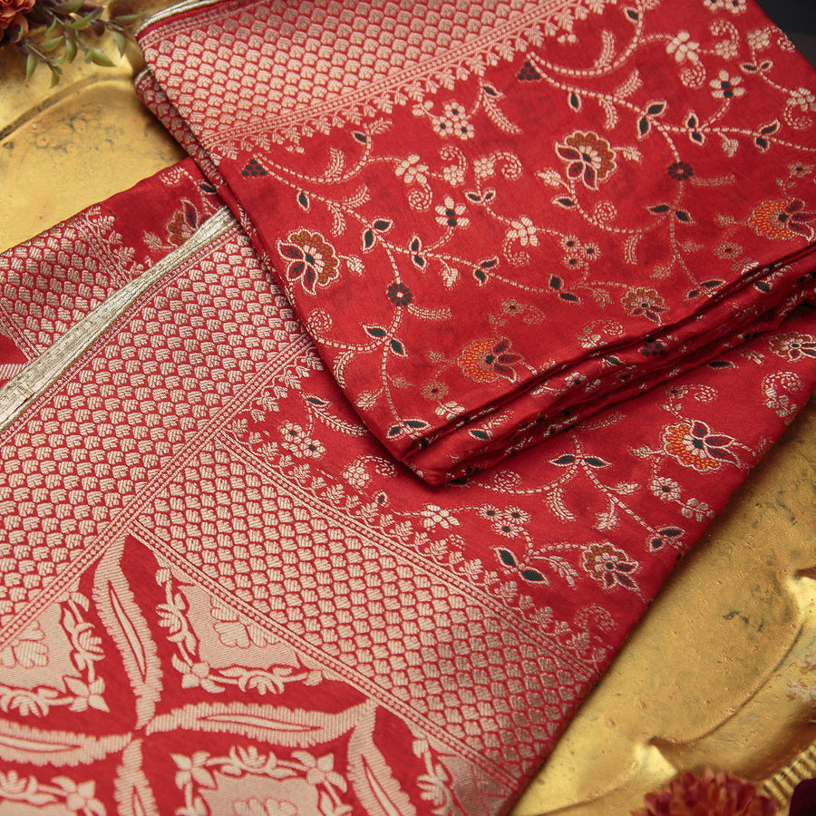 Pure Matka Silk Jacquard-FBDY0002559 - Tasneem Fabrics