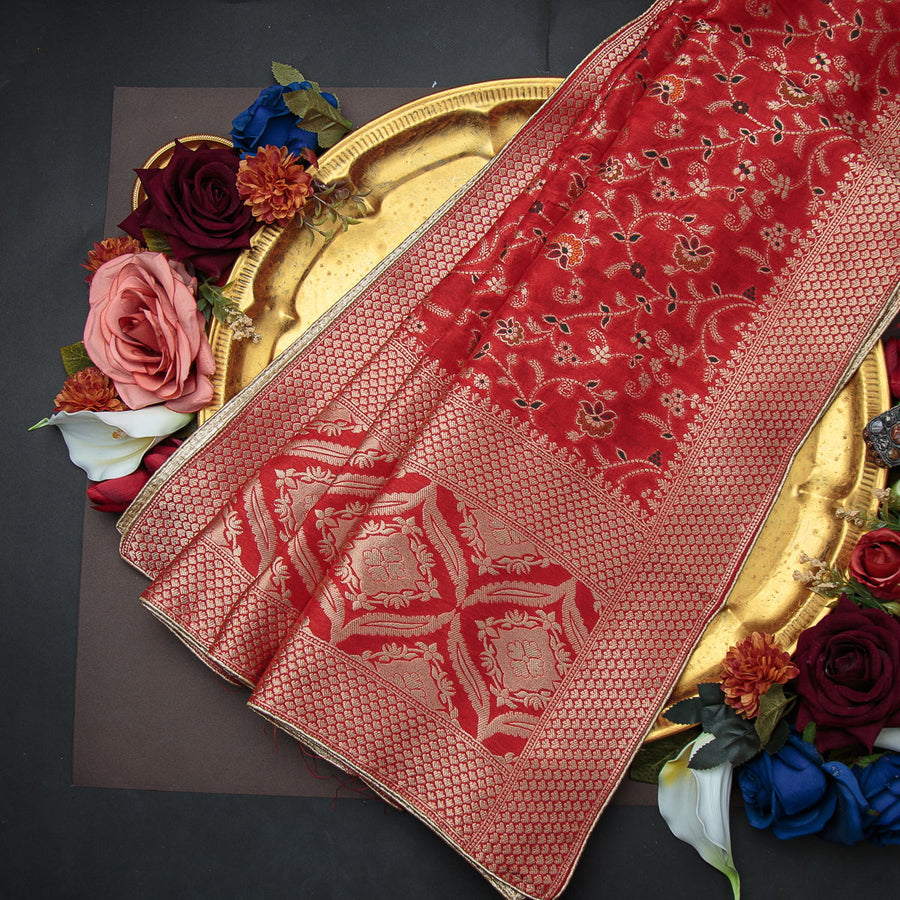 Pure Matka Silk Jacquard-FBDY0002559 - Tasneem Fabrics