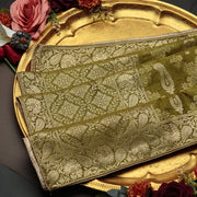 Tasneem Fabrics Women's Pure Gaji Silk Jacquard Dupatta - FBDY0002699