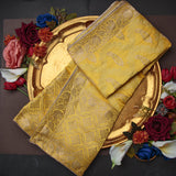 Tasneem Fabrics Women's Pure Gaji Silk Jacquard Dupatta - FBDY0002589