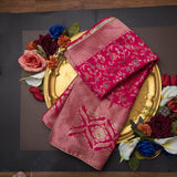Tasneem Fabrics Women's Pure Matka Silk Jacquard Dupatta - FBDY0002560